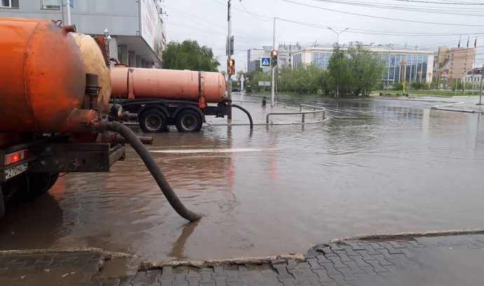 Откачка водостоков Звенигород